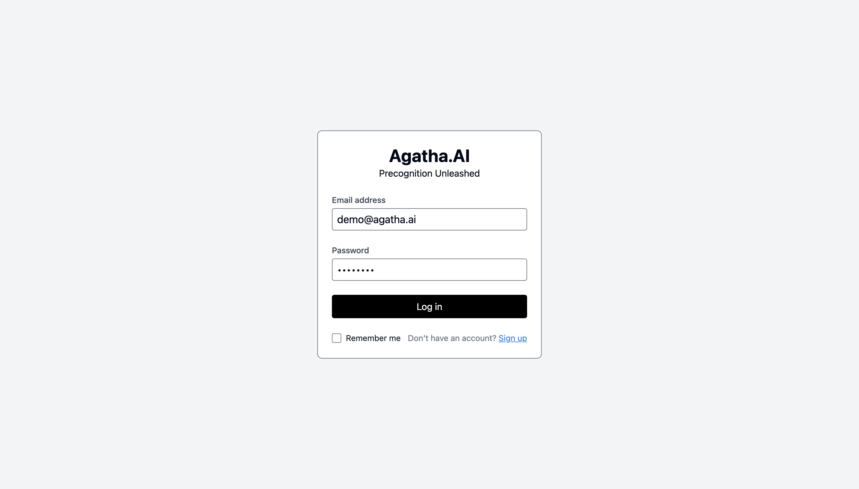 Login Page