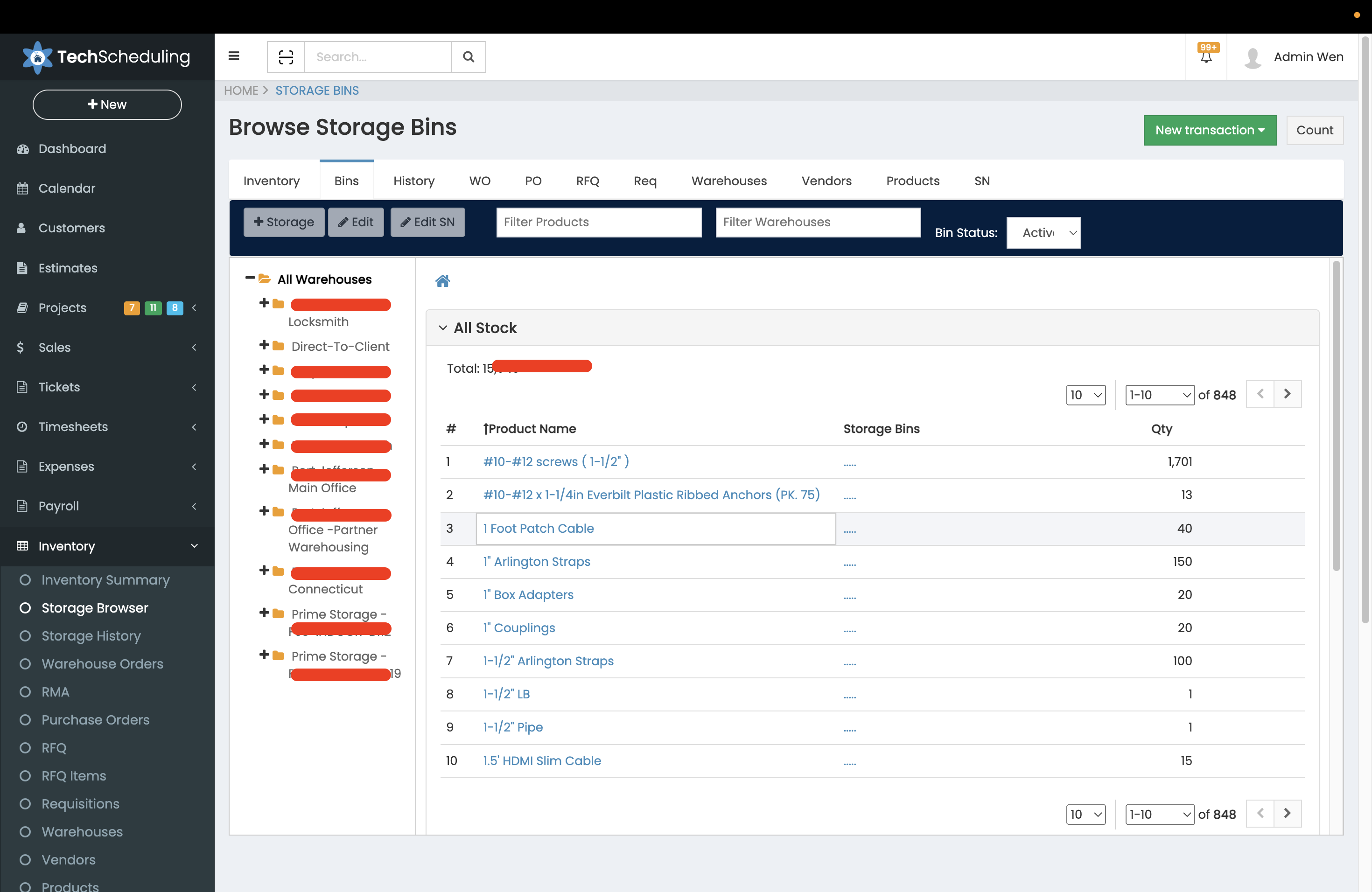 PowersIOT Tech Scheduling